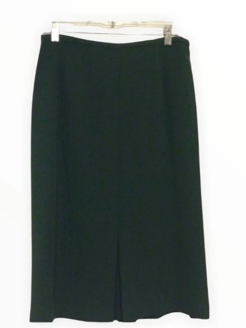🔴 Women's Dark Green Tailored Skirt Suit - Classic Two-Piece- Size 10